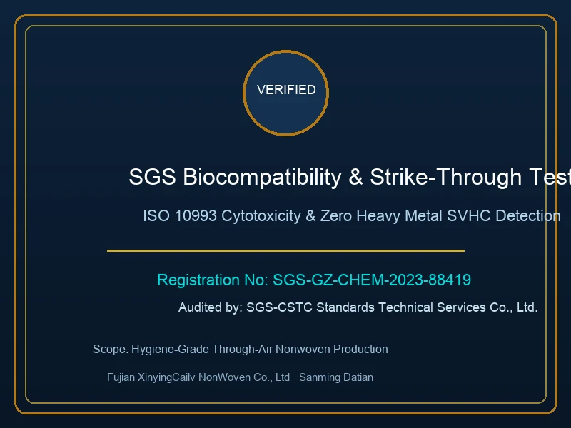 SGS Biocompatibility test report certificate